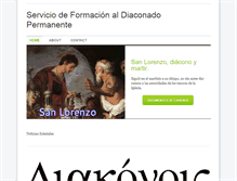 Tablet Screenshot of diaconos.org